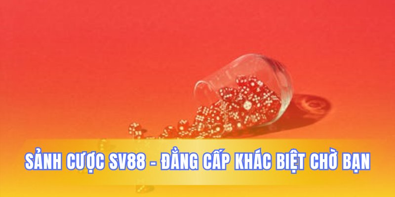 Trải nghiệm sảnh cược xóc đĩa 3D chân thực tại SV88