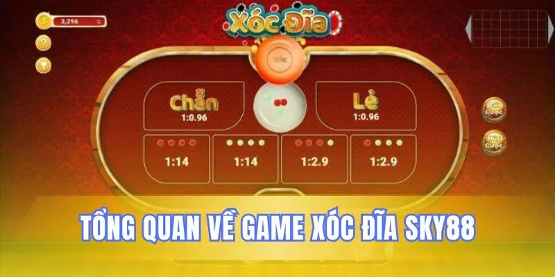 Khái quát đặc điểm trò chơi xóc đĩa Sky88