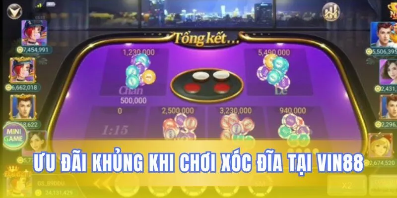 Những ưu đãi đặc biệt khi chơi Vin88