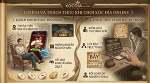 Lợi ích và thách thức khi chơi xóc đĩa online